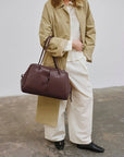 Sac Brooklyn Ölend Suede Rouge Cerise - Ex-voto