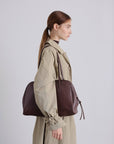 Sac Brooklyn Ölend Suede Rouge Cerise - Ex-voto