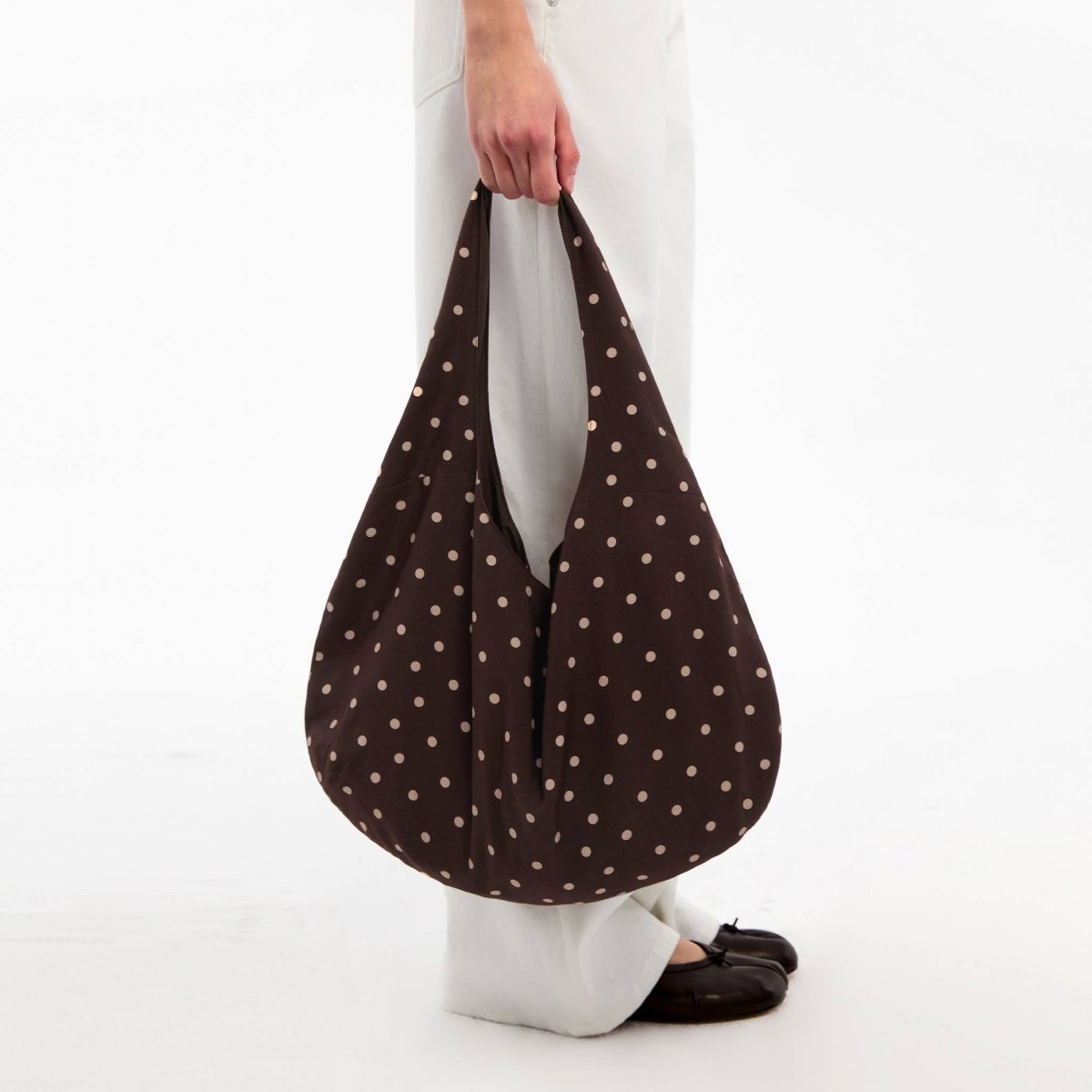 Sac Brun à Pois Cubic - Ex - voto