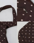 Sac Brun à Pois Cubic - Ex - voto