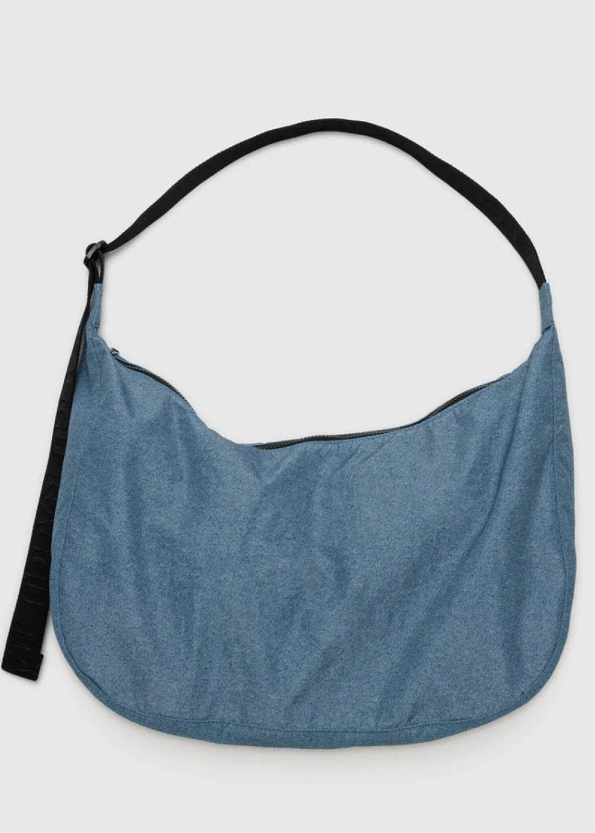 Sac Croissant Large Baggu Digital Denim - Ex - voto