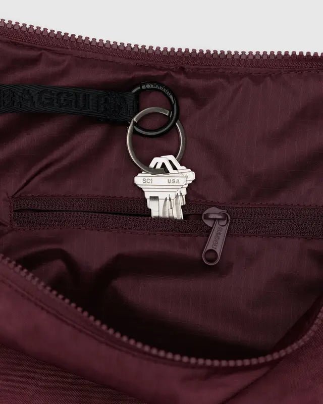 Sac Croissant Large Baggu Mahogany - Ex - voto