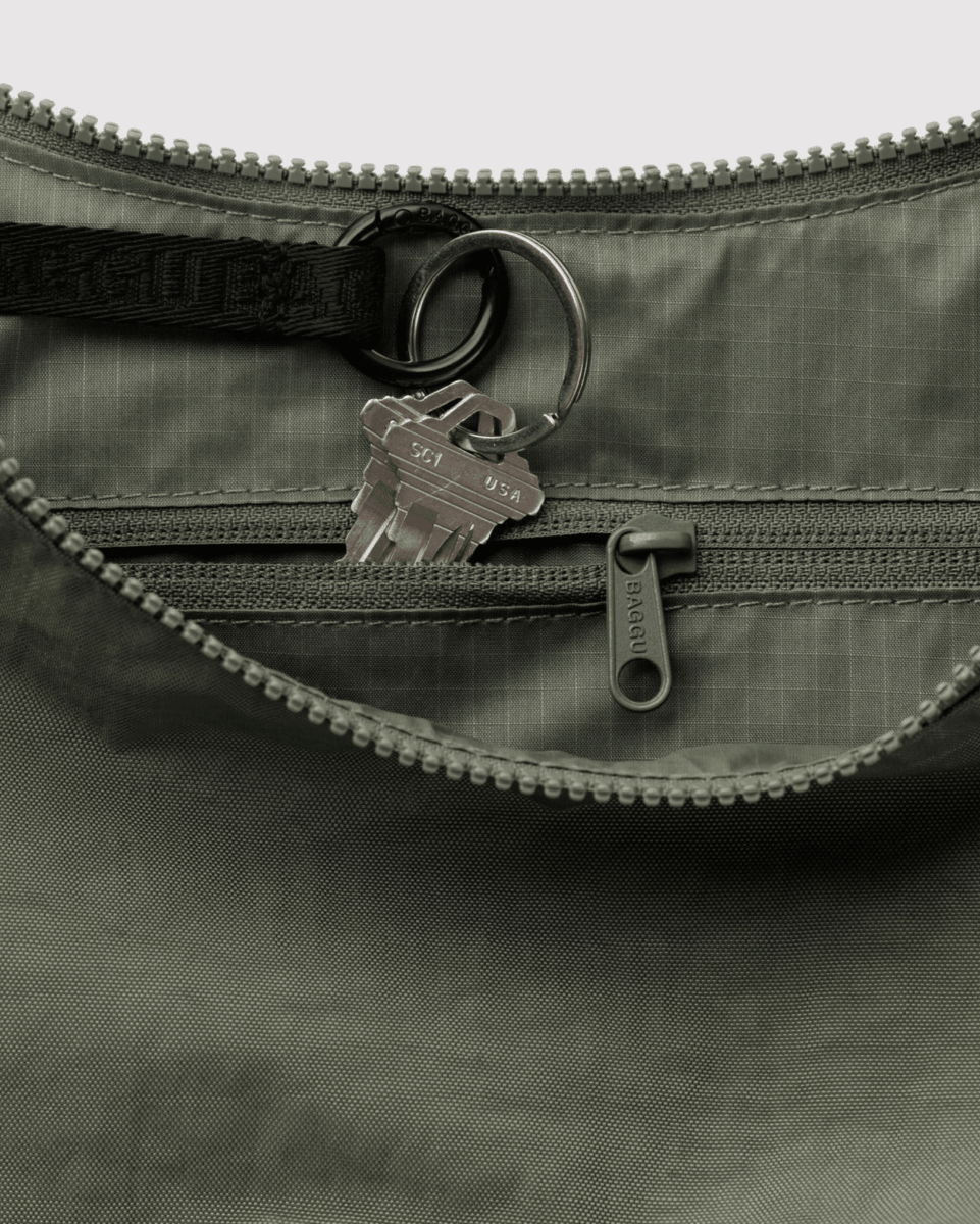 Sac Croissant Medium Baggu Caper - Ex-voto