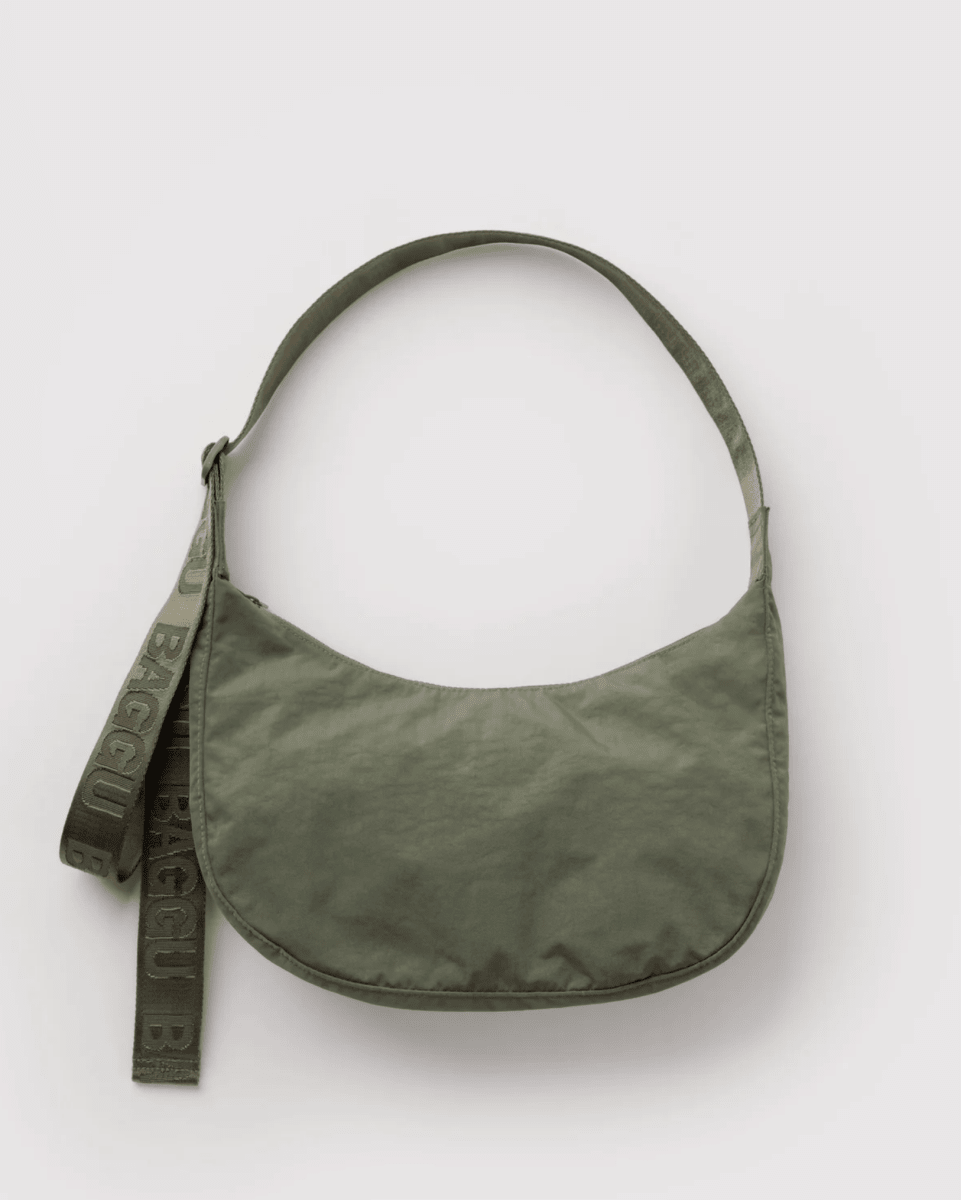Sac Croissant Medium Baggu Caper - Ex-voto