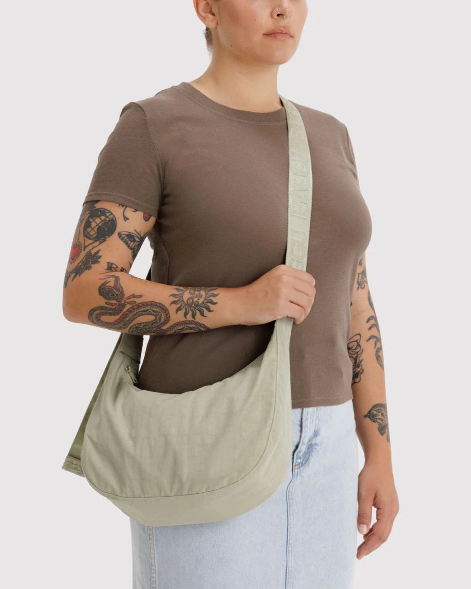 Sac Croissant Medium Baggu Celadon - Ex - voto