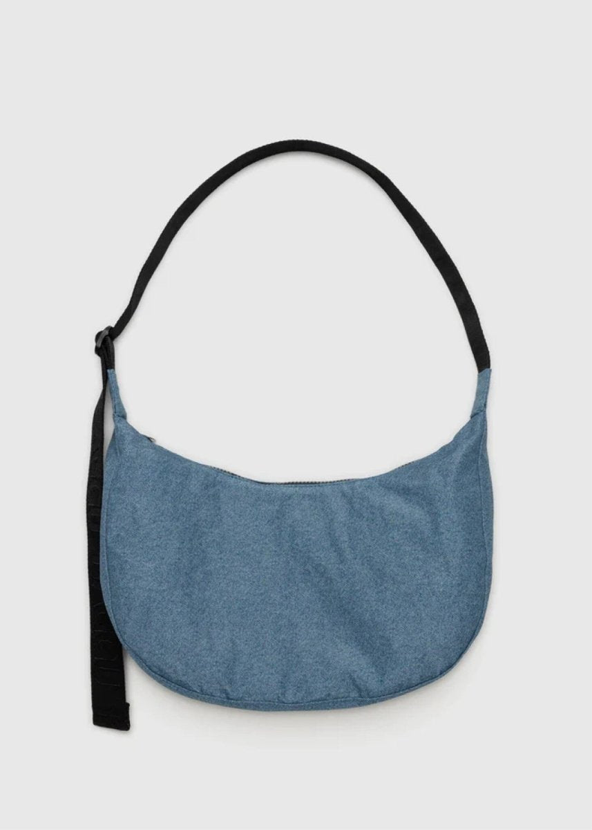 Sac Croissant Medium Baggu Digital Denim - Ex - voto