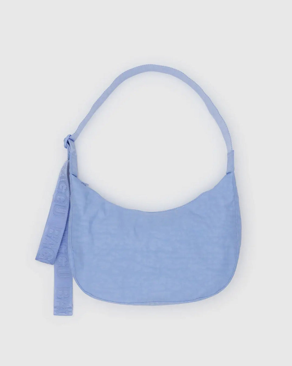 Sac Croissant Medium Baggu French Blue - Ex - voto