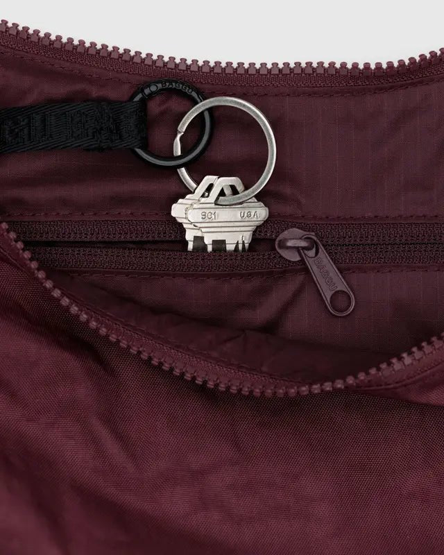 Sac Croissant Medium Baggu Mahogany - Ex - voto