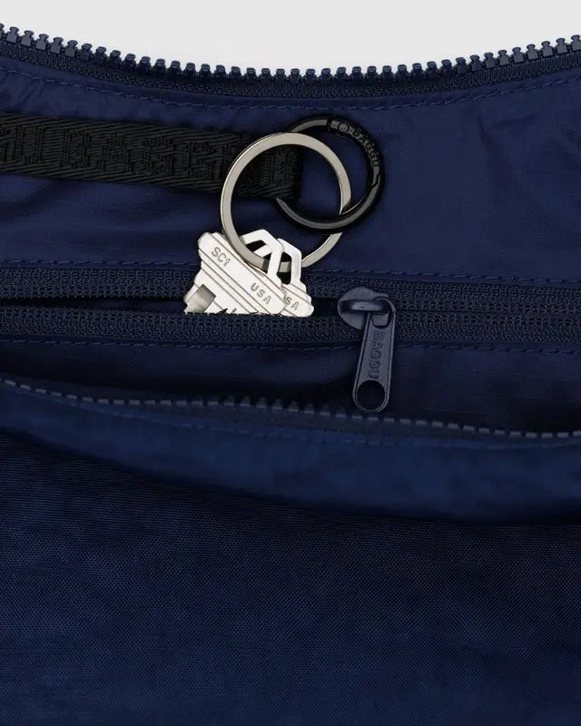 Sac Croissant Medium Baggu Navy - Ex - voto