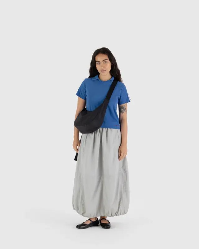 Sac Croissant Medium Baggu Noir - Ex - voto