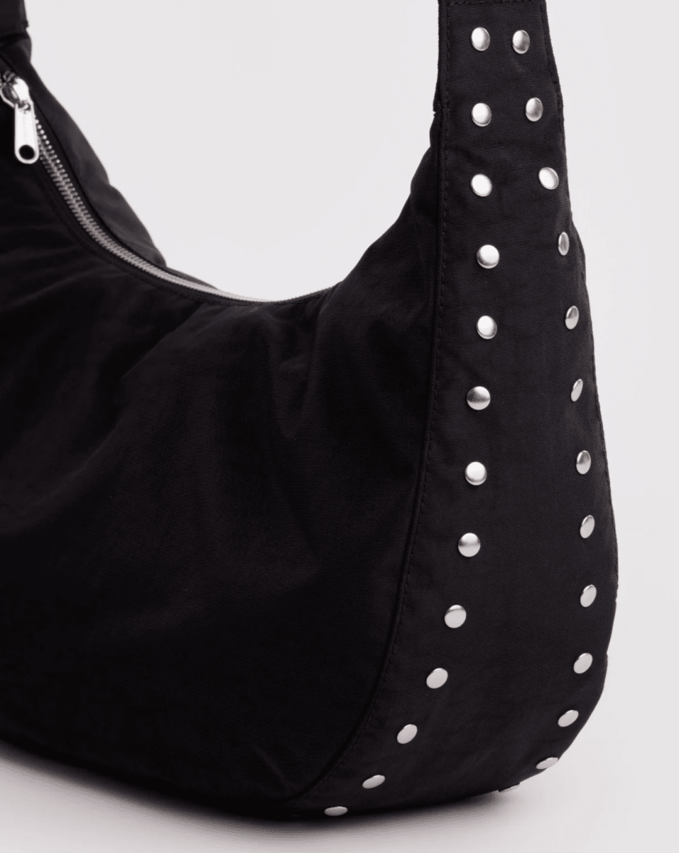 Sac Croissant Medium Baggu Noir Studs - Ex-voto