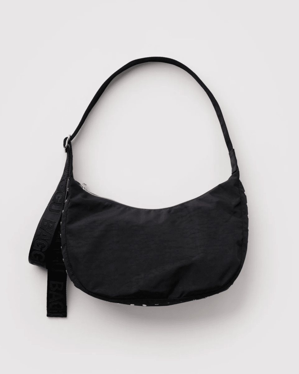 Sac Croissant Medium Baggu Noir Studs - Ex-voto
