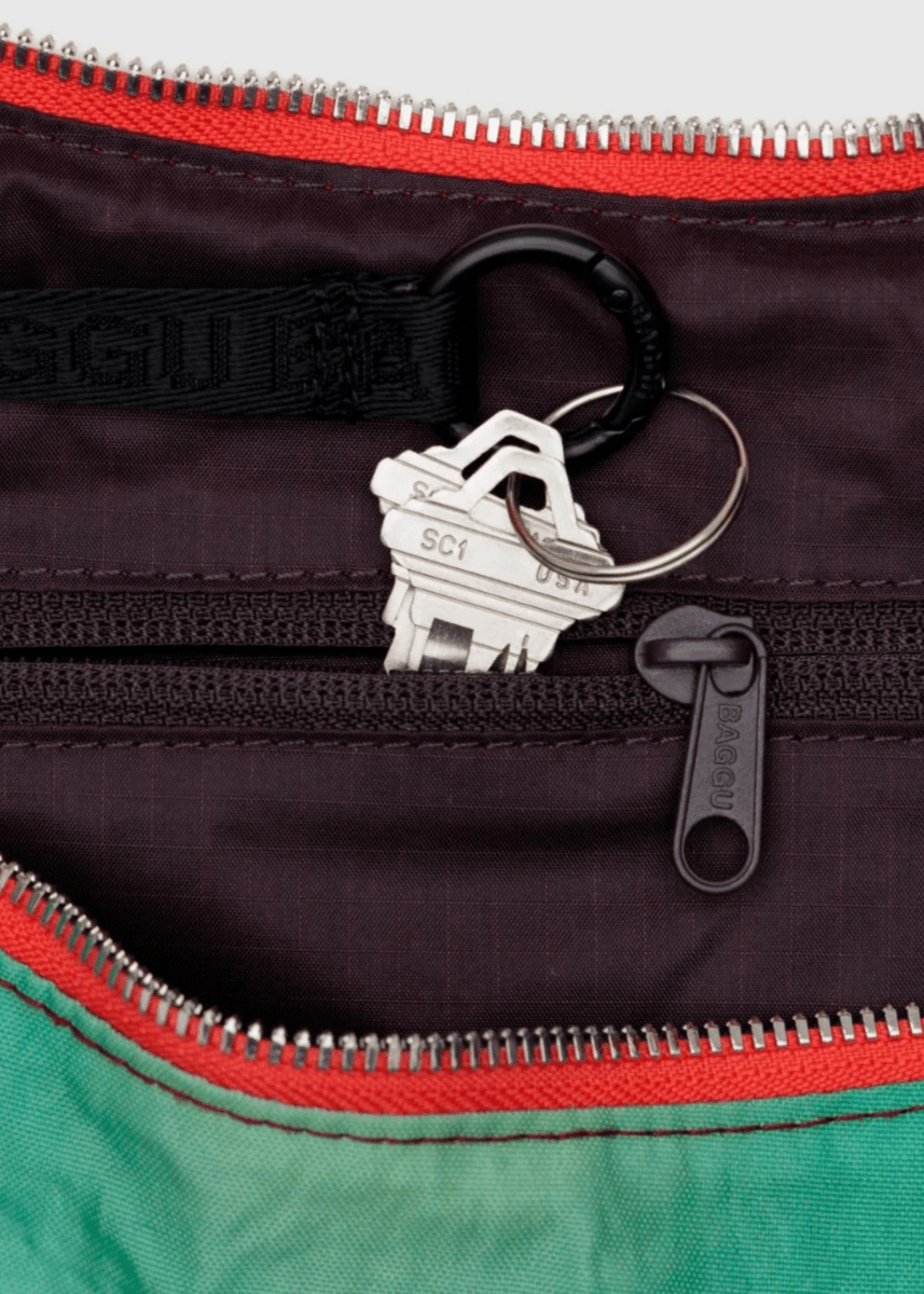 Sac Croissant Medium Baggu Rain - Ex - voto