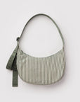 Sac Croissant Medium Baggu Sage Stripe - Ex - voto