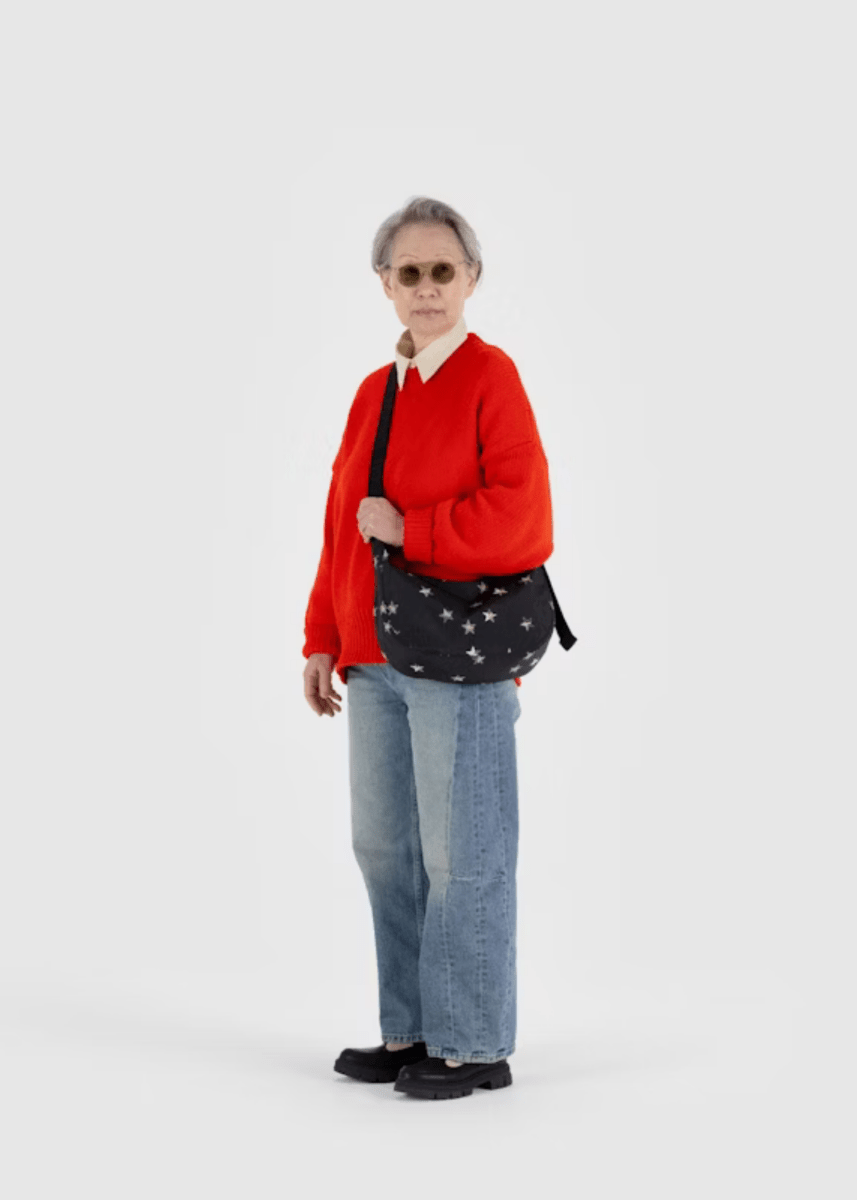 Sac Croissant Medium Baggu Stars - Ex - voto