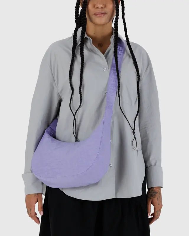 Sac Croissant Medium Baggu Wisteria - Ex - voto