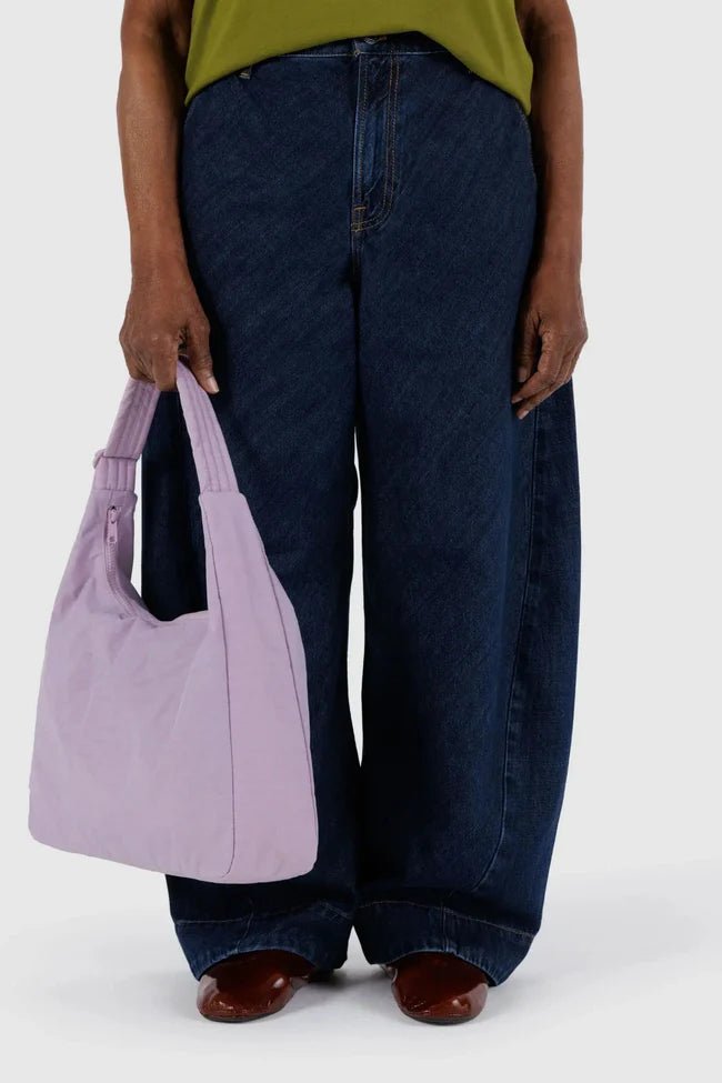 Sac d'Épaule Nylon Baggu Dusty Pink - Ex - voto