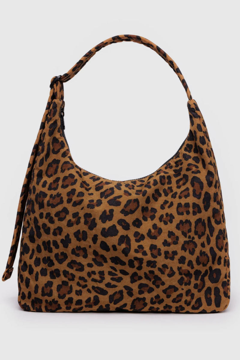 Sac d'Épaule Nylon Baggu Léopard - Ex - voto