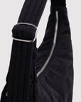 Sac d'Épaule Nylon Baggu Noir Studs - Ex-voto