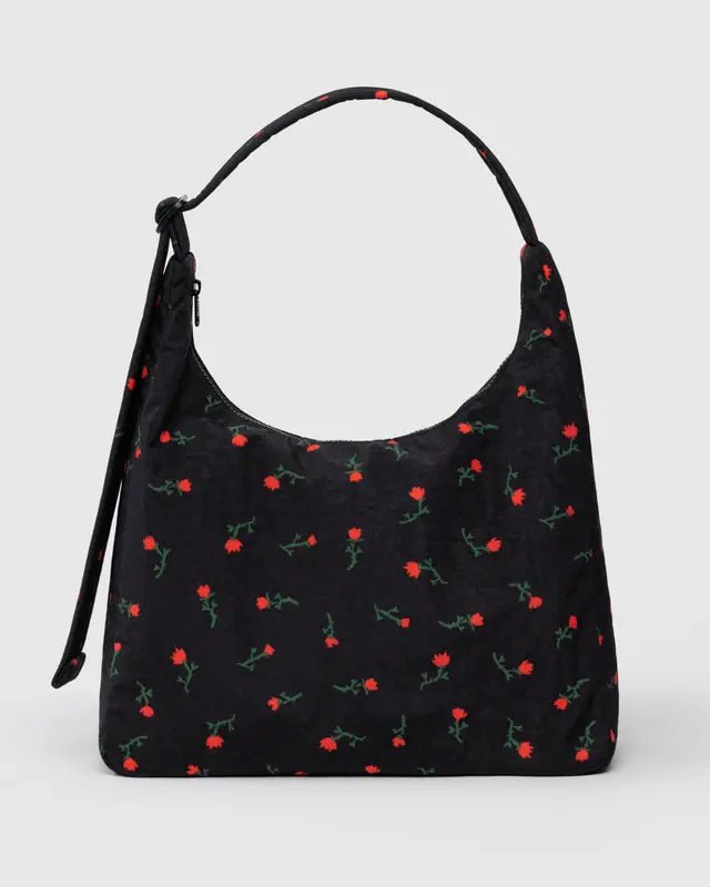 Sac d'Épaule Nylon Baggu Painted Wildflowers - Ex - voto