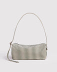 Sac d'Épaule Nylon Baggu Sage Stripe - Ex - voto