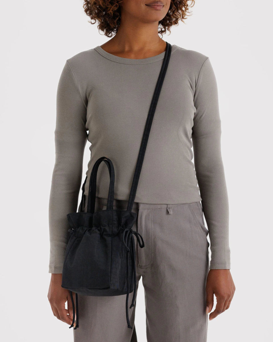 Sac Drawstring Baggu Noir - Ex - voto