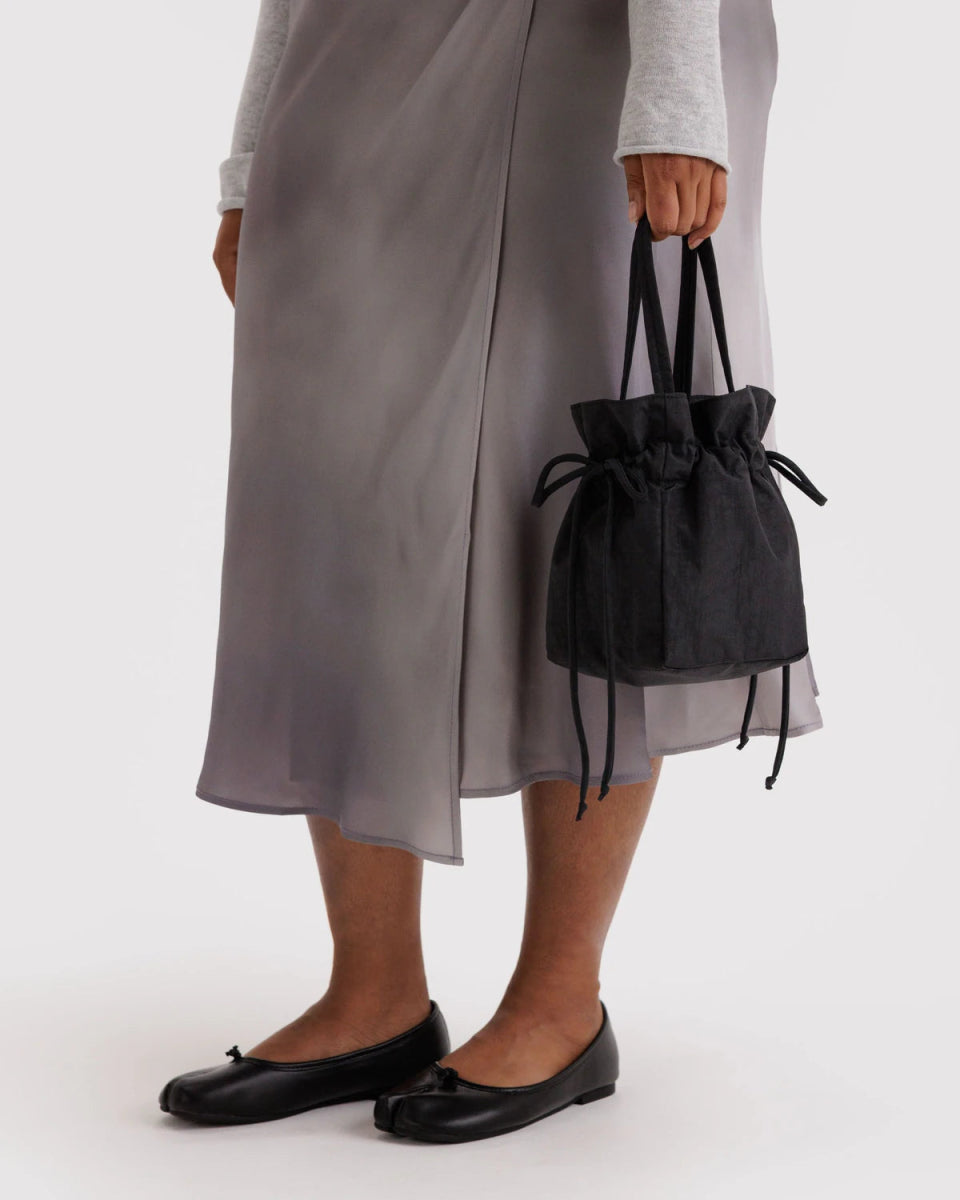 Sac Drawstring Baggu Noir - Ex - voto