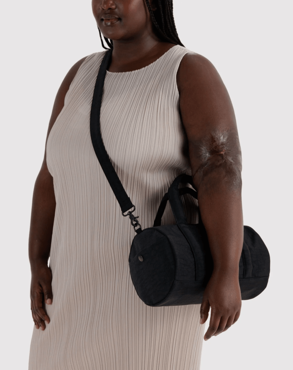 Sac Duffle Baggu Noir - Ex-voto