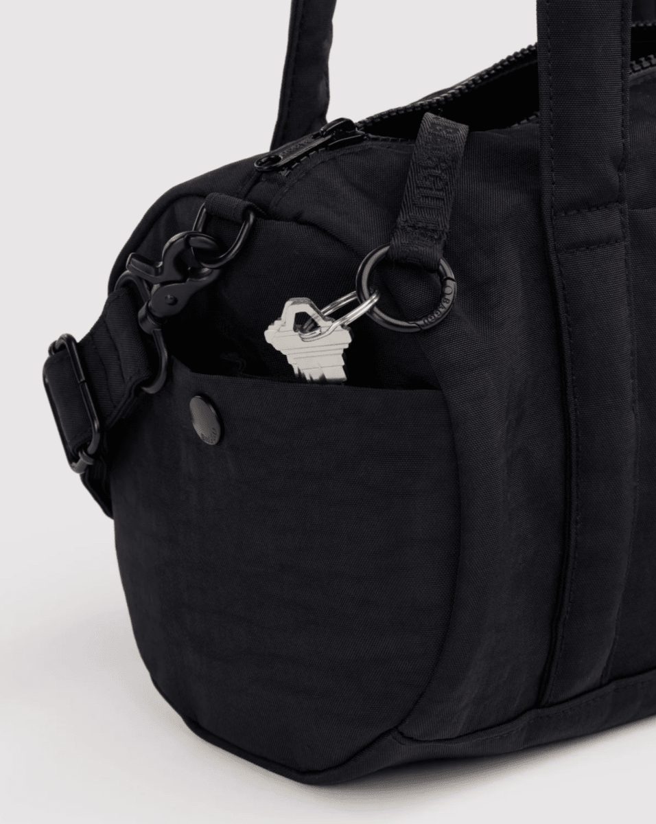 Sac Duffle Baggu Noir - Ex-voto