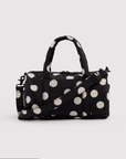 Sac Duffle Baggu Noir à Pois Crèmes - Ex-voto