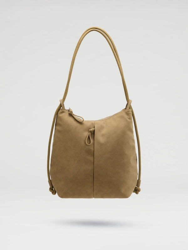 Sac Elio Suède Khaki Ölend - Ex-voto