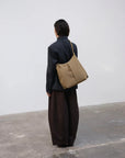 Sac Elio Suède Khaki Ölend - Ex-voto