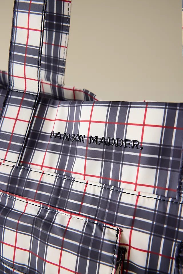 Sac Eliza Carreaux Damson Madder - Ex - voto