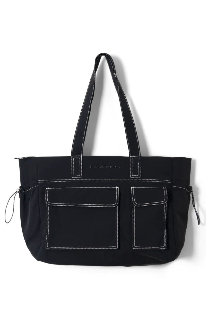 Sac Eliza Techy Noir Damson Madder - Ex - voto