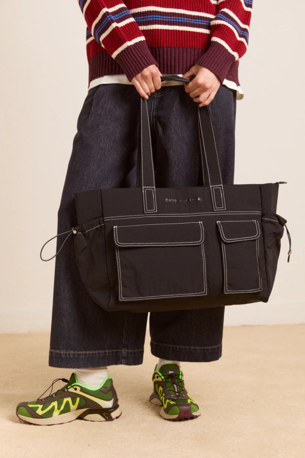 Sac Eliza Techy Noir Damson Madder - Ex - voto