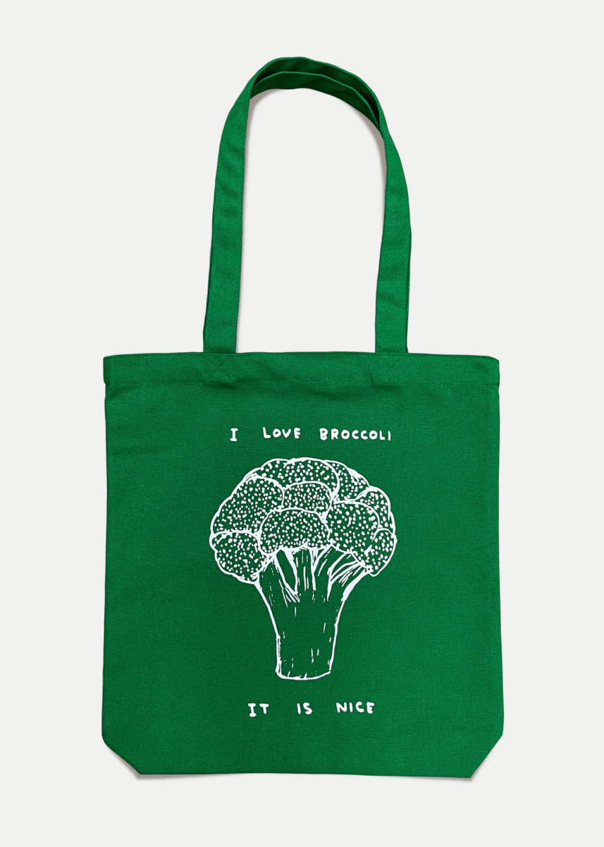 Sac I Love Broccoli D.Shrigley - Ex - voto