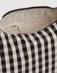 Sac Meringue Baggu Gingham Crème et Noir - Ex-voto