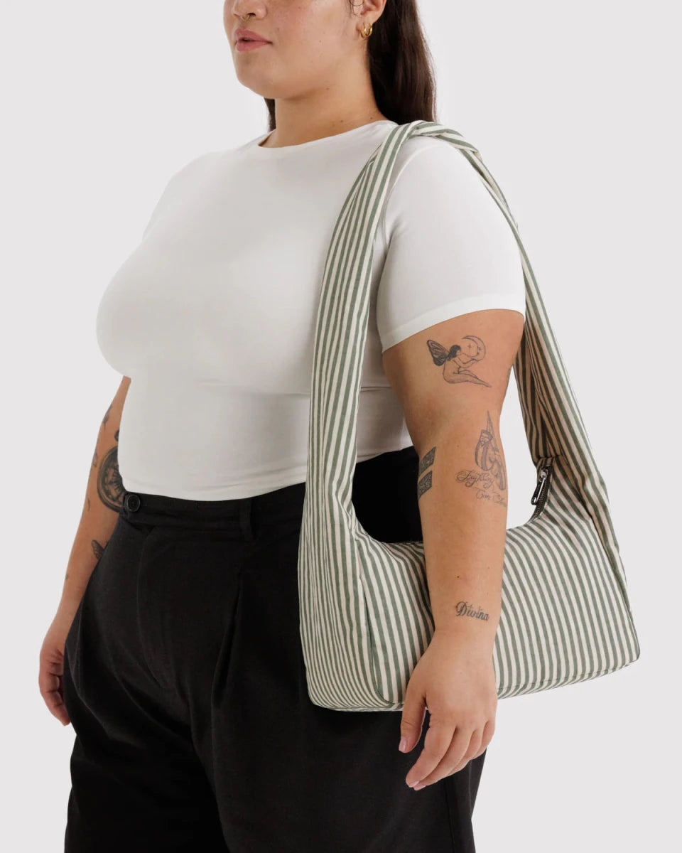 Sac Meringue Baggu Sage Stripe - Ex - voto