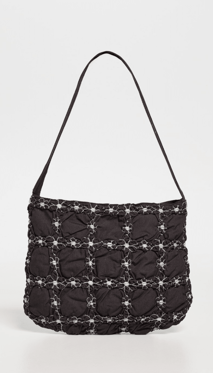 Sac Minnie Noir et Blanc Damson Madder - Ex - voto