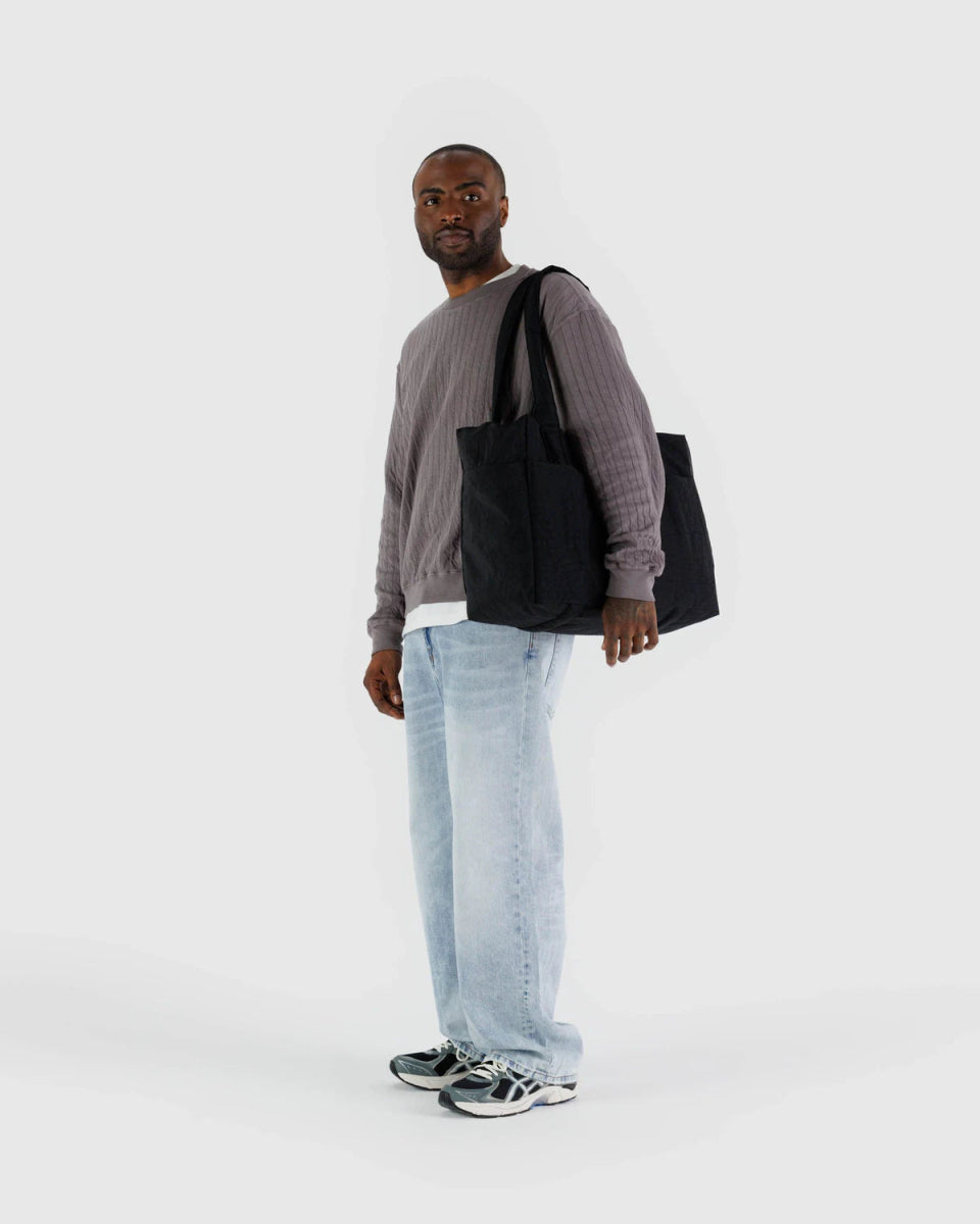 Sac Nuage Carry - on Baggu Noir - Ex - voto