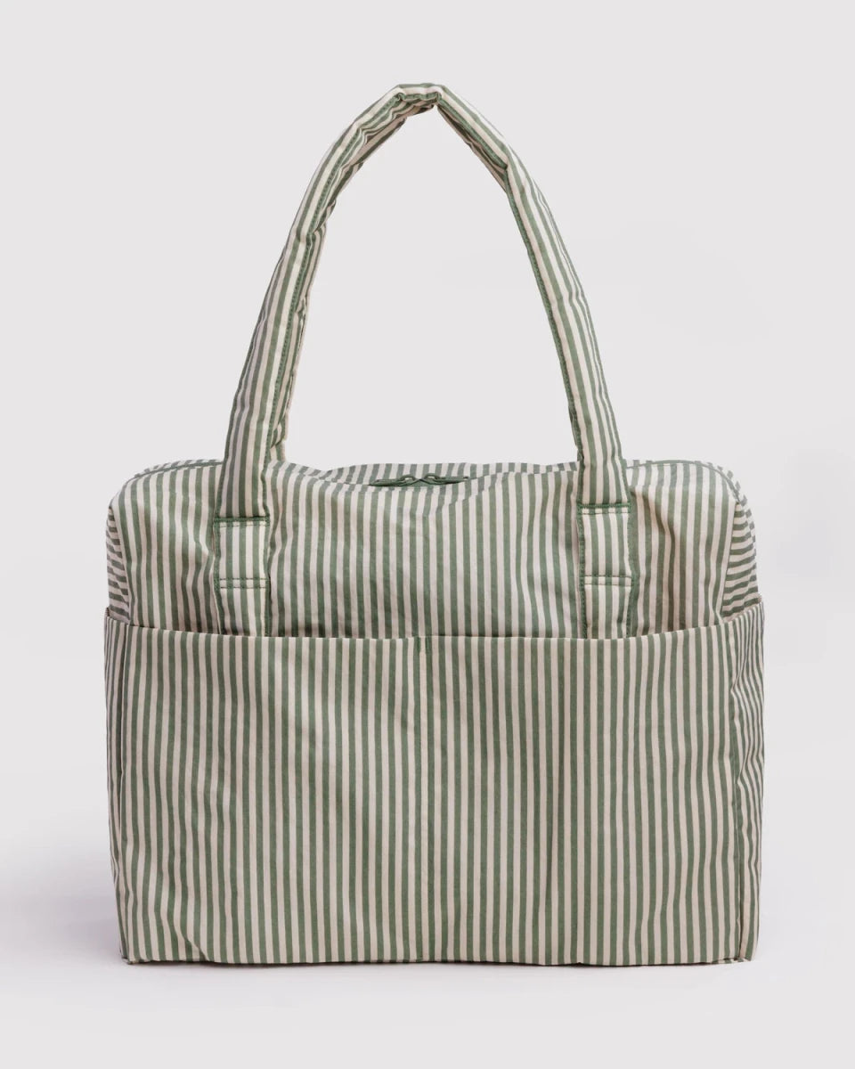 Sac Nuage Carry - on Baggu Sage Stripes - Ex - voto