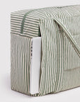 Sac Nuage Carry - on Baggu Sage Stripes - Ex - voto