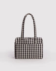 Sac Nuage Everyday Baggu Black and Cream Gingham - Ex-voto