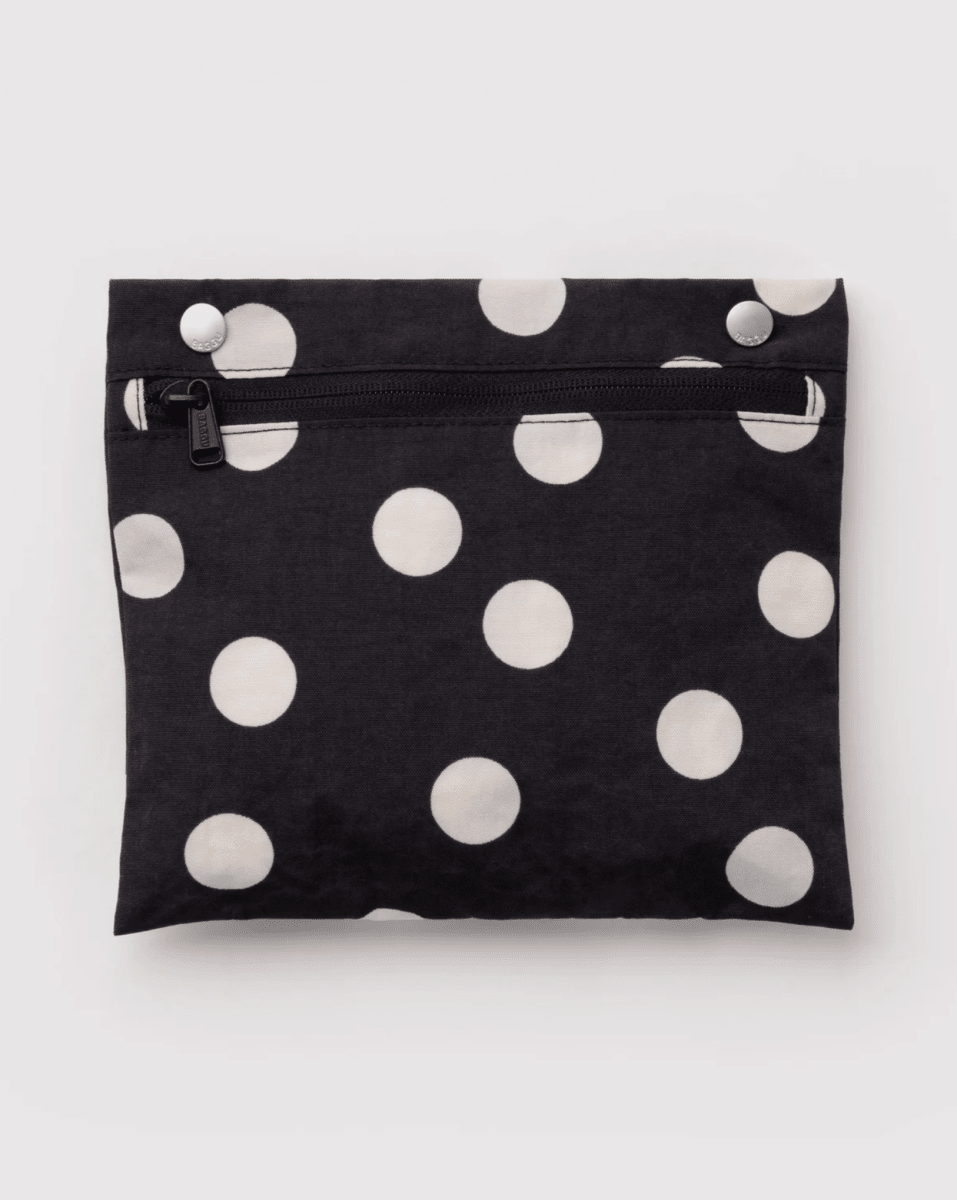 Sac Nuage Everyday Baggu Noir à Pois Crèmes - Ex-voto