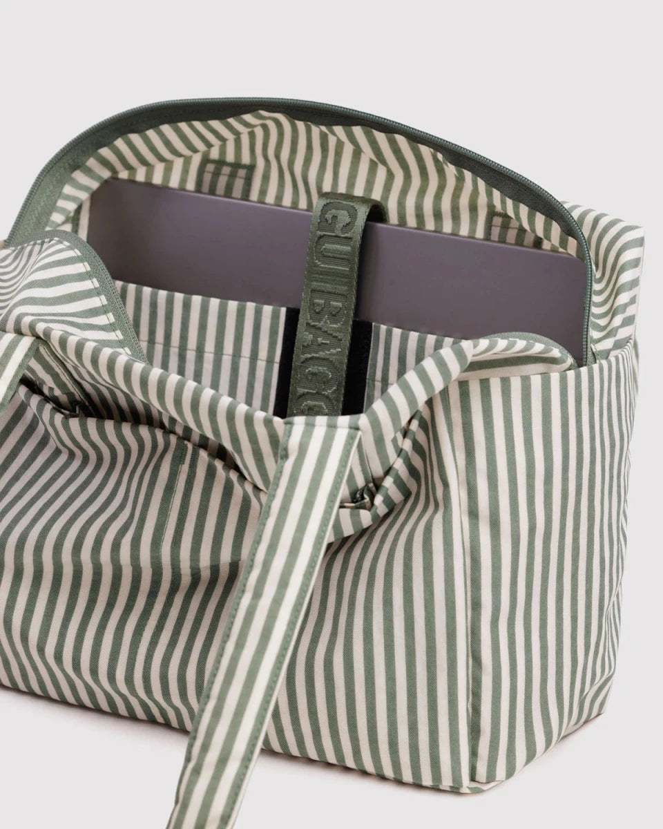 Sac Nuage Everyday Baggu Sage Stripes - Ex - voto