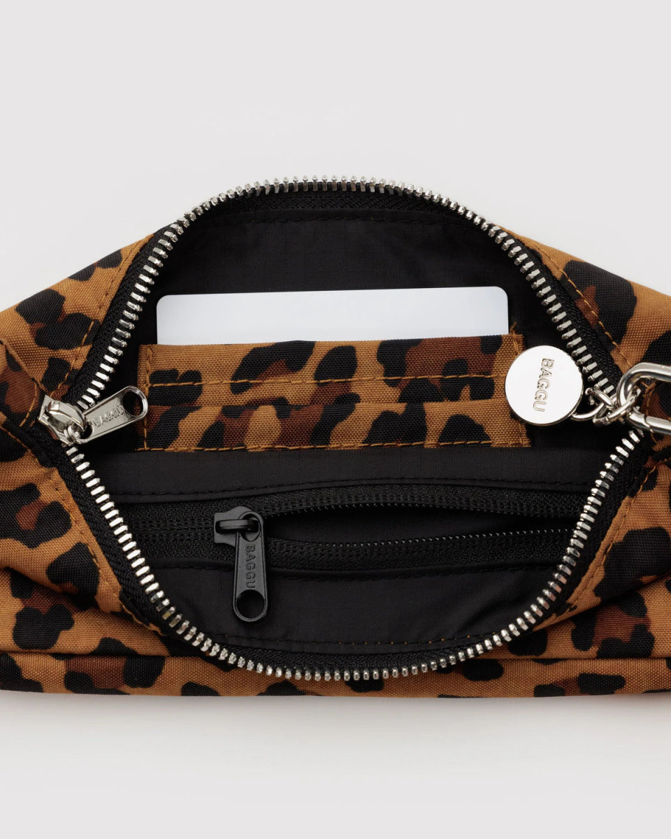 Sac Pochette Baggu Léopard - Ex - voto