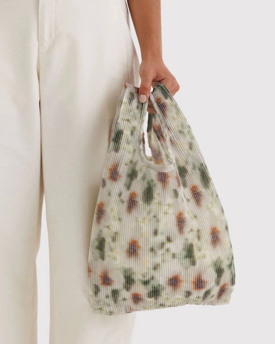 Sac Réutilisable Plissé Baggu Abstract Floral - Ex - voto