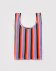 Sac Réutilisable Plissé Baggu Gradient Stripe Poppy & Lilac - Ex - voto