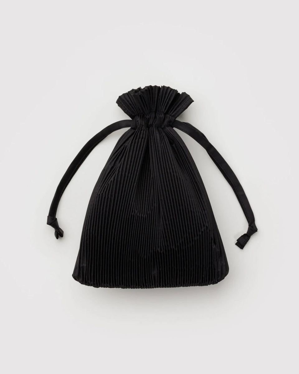 Sac Réutilisable Plissé Baggu Noir - Ex - voto