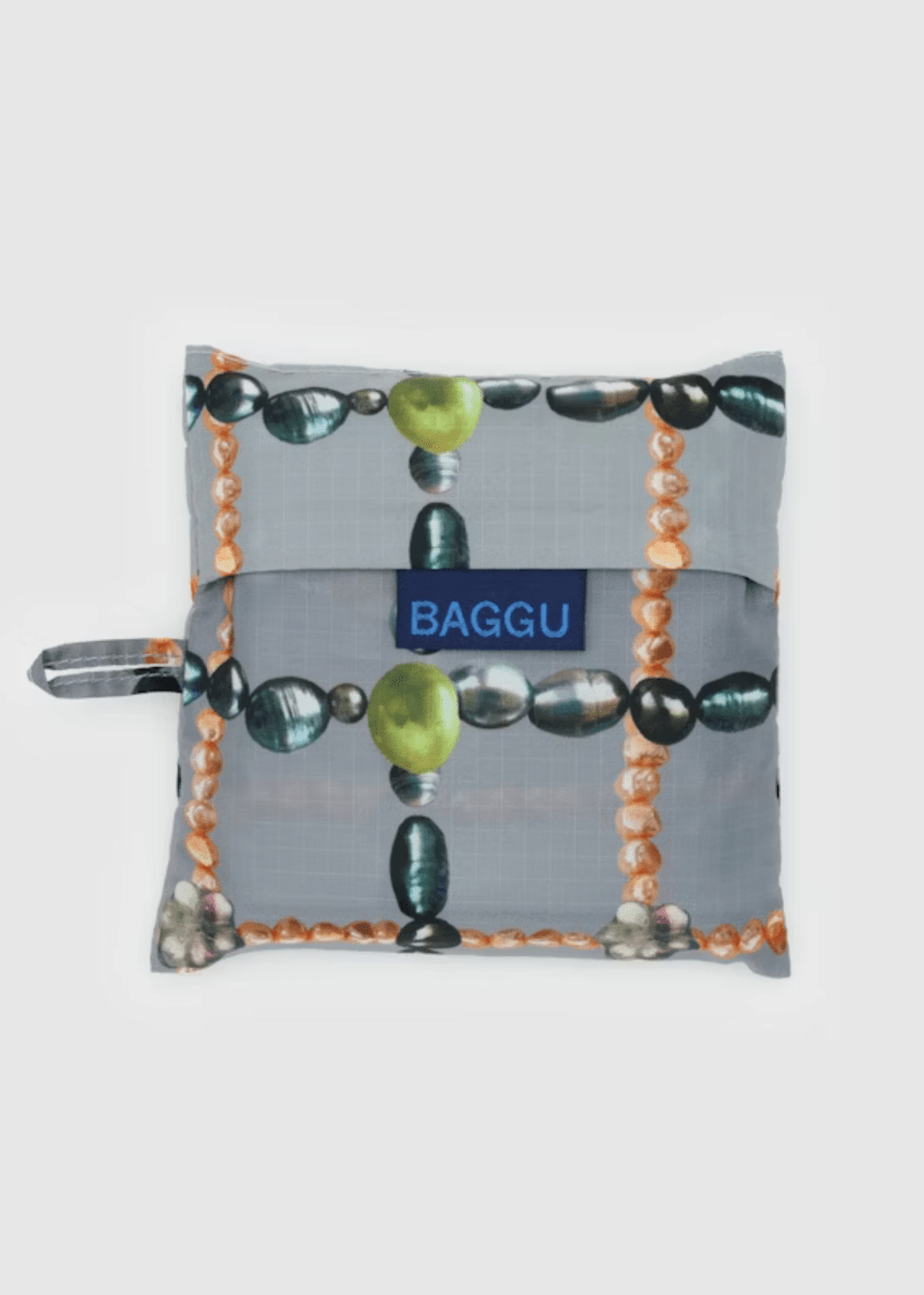 Sac Réutilisable Standard Baggu Beaded Plaid - Ex - voto